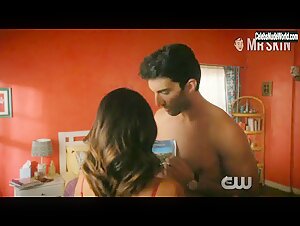 Gina Rodriguez Strips , Lingerie scene in Jane the Virgin (2015-2019) 8