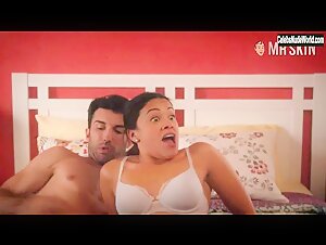 Gina Rodriguez Lingerie , Interrupted scene in Jane the Virgin (2015-2019) 13