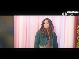 Gina Rodriguez Lingerie , Dressing Room scene in Someone Great (2019) 18