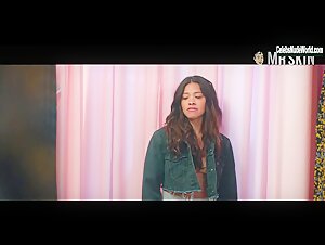 Gina Rodriguez Lingerie , Dressing Room scene in Someone Great (2019) 19