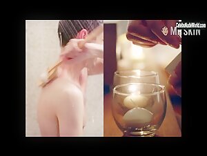 Katie Findlay underwear, Sexy scene in Straight Up (2019) 3