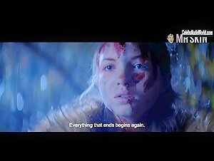 Elena Sanchez Sexy scene in Demigod (2021)