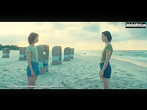 Wiktoria Filus, Magdalena Poplawska, Matylda Giegzno beach , nude scene in Glitter (2022) s1e4 20