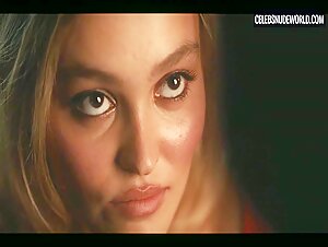 Lily-Rose Depp breasts, underwear scene in The Idol (2023-) 7