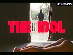 Lily-Rose Depp butt, breasts scene in The Idol (2023-) 5