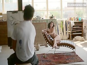 Courtlyn Cannan breasts, bush scene in Swimming with Sharks (2022) 18