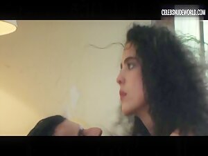 Margaret Qualley breasts, Nude scene in Stars at Noon (2022) 3