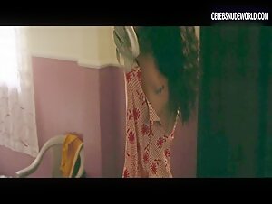 Margaret Qualley Nude, butt scene in Stars at Noon (2022) 13