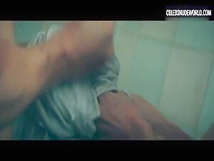 Margaret Qualley Nude, ,hard nipples scene in Stars at Noon (2022) 3