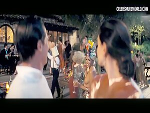 Yissendy Trinidad breasts, Nude scene in Babylon (2022) 3