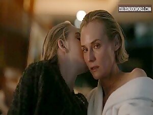 Kiernan Shipka, Diane Kruger Sexy, lesbian scene in Swimming with Sharks (2022) 5