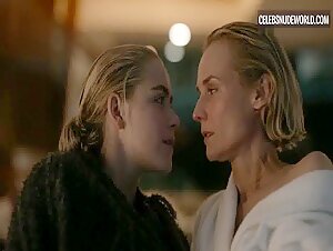 Kiernan Shipka, Diane Kruger Sexy, lesbian scene in Swimming with Sharks (2022) 9