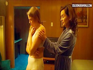 Olivia Luccardi underwear, lesbian scene in Candy Land (2022) 3