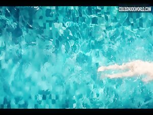 Gaite Jansen butt, breasts scene in Leopard Skin (2022) 14