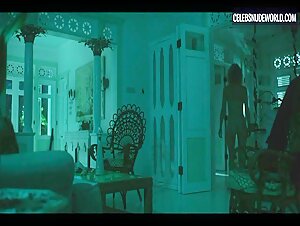 Amelia Eve Nude, peeing scene in Leopard Skin (2022) 4
