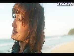 Carla Gugino, Gaite Jansen lez scene in Leopard Skin (2022) 12