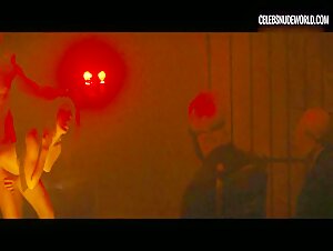 Sydney Love Nude, breasts scene in Babylon (2022) 1