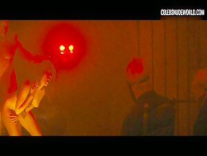 Sydney Love Nude, breasts scene in Babylon (2022) 11