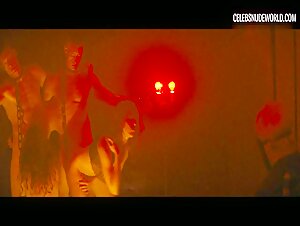 Sydney Love Nude, breasts scene in Babylon (2022) 16