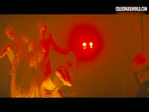 Sydney Love Nude, breasts scene in Babylon (2022) 17