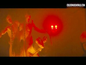 Sydney Love Nude, breasts scene in Babylon (2022) 18
