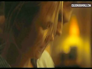 Adelaide Clemens underwear, breasts scene in The Swearing Jar (2022) 12