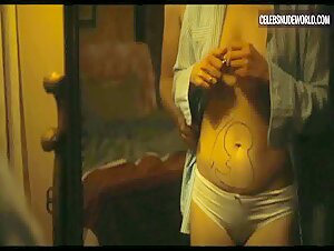 Adelaide Clemens underwear, breasts scene in The Swearing Jar (2022) 14