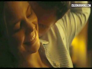 Adelaide Clemens underwear, breasts scene in The Swearing Jar (2022) 16