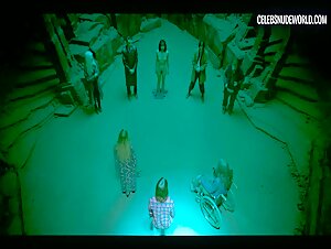 Pepa Gracia bush, breasts scene in Feria: The Darkest Light (2022) 1