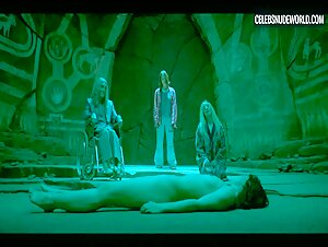 Pepa Gracia bush, breasts scene in Feria: The Darkest Light (2022) 14