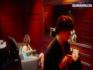 Kyoko Hasegawa Sexy, cleavage scene in Fishbowl Wives (2022) 18