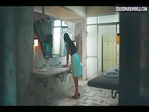 Coty Camacho, Leidi Gutierrez breasts, underwear scene in Señorita 89 (2022) 10