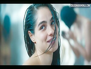 Coty Camacho, Barbara Lopez, Natasha Dupeyron breasts scene in Señorita 89 (2022) 6