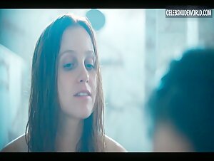 Coty Camacho, Barbara Lopez, Natasha Dupeyron breasts scene in Señorita 89 (2022) 9