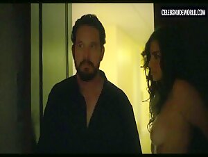 Priscilla Huggins breasts, underwear scene in Panama (2022) 17