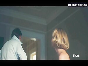 Allie Marie Evans breasts, butt scene in Gaslit (2022) 6