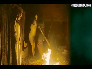 Anya Taylor-Joy Barefoot, Dark scene in The Northman (2022) 14