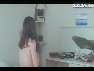 Alison Oliver breasts, mirror scene in Conversations with Friends (2022) 2