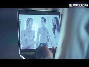 Lauren Leola Nude, breasts scene in Spider (2022) 14