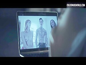 Lauren Leola Nude, breasts scene in Spider (2022) 9