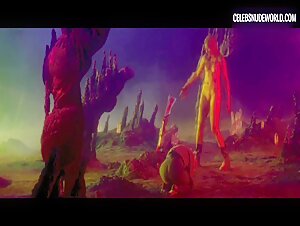 Agata Buzek breasts, bush scene in After Blue (Dirty Paradise) (2022)