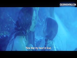 Elina Löwensohn, Vimala Pons breasts scene in After Blue (Dirty Paradise) (2022) 12