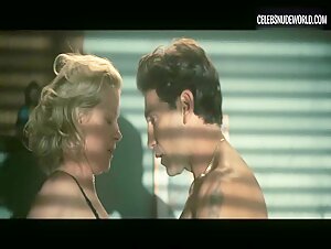 Gretchen Mol oral, Sexy scene in American Gigolo (2022) 11