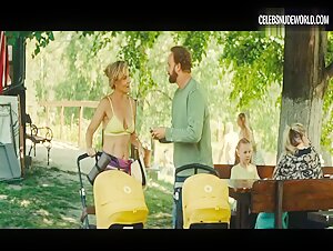 Caroline Frank Sexy, bikini scene in Love Machine 2 (2022) 3