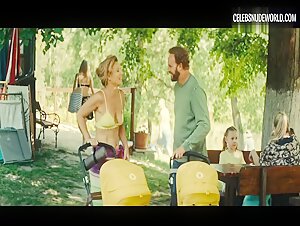 Caroline Frank Sexy, bikini scene in Love Machine 2 (2022) 6