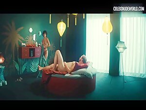 Agnes Hausmann Sexy,underclothing scene in Love Machine 2 (2022) 2