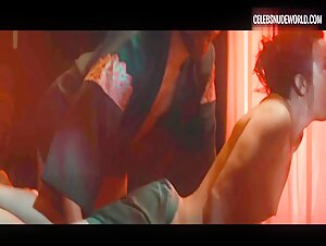 Nici Phoenix breasts, butt scene in Love Machine 2 (2022) 2