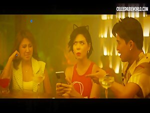 Salome Salvi breasts, underwear scene in Kitty K7 (2022) 9
