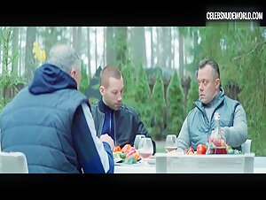 Kristina Kucherenko underwear, breasts scene in Himera (2022) 1