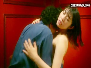 Juri Kawasaki Nude, hard nipples scene in Fishbowl Wives (2022) 10
